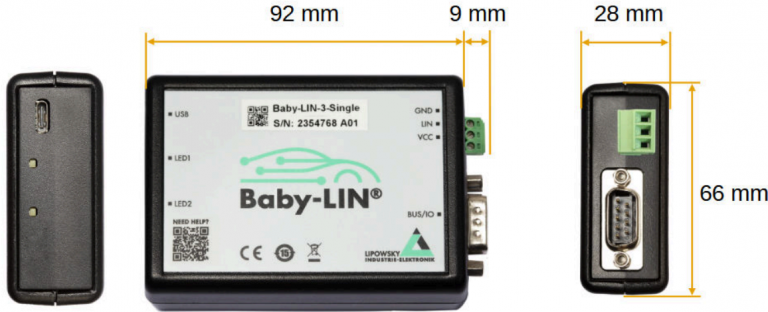 Baby-LIN-3-Single Dimensiones