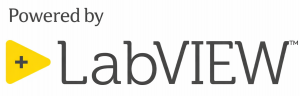 Logo de LabVIEW con _Powered by_
